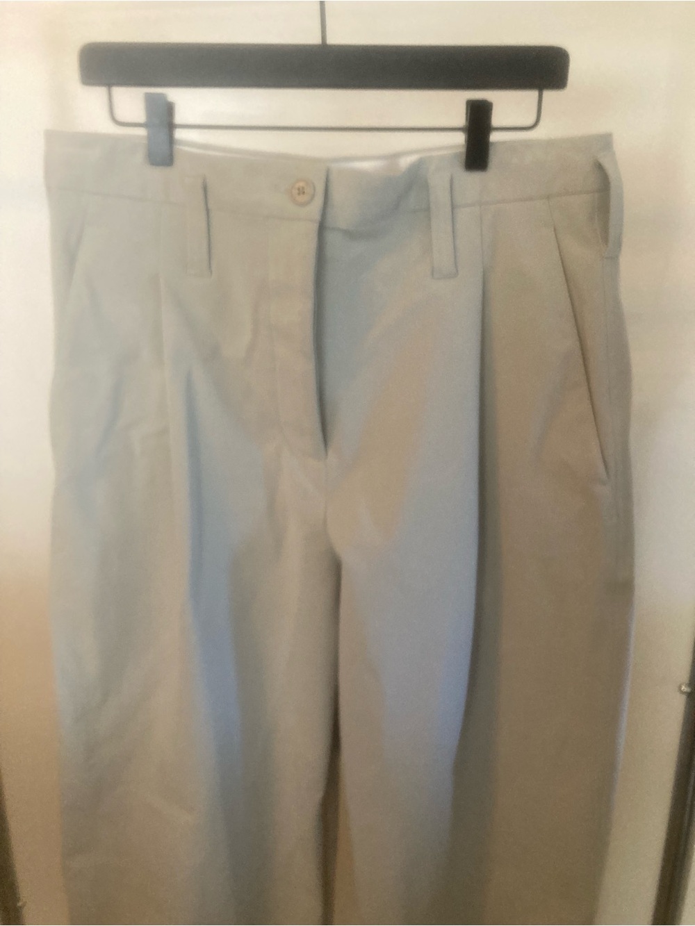 Philosophy Women’s Wide Leg Trousers Light Sage Green
